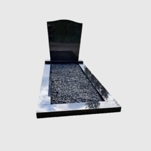 Klassieke grafsteen met omranding ES-50