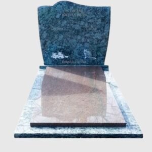 Grafsteen met omranding ES-28