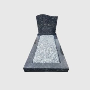 Budget Grafsteen met omranding BD-03