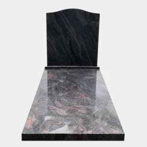 Klassiek grafmonument met omlijsting