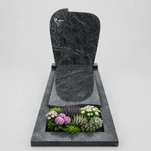 Orion grafmonument met ijsvogel