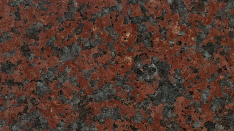 African Red graniet, rood met donkere korrels