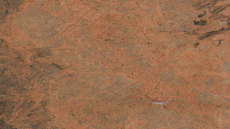 Multicolor Red graniet, gepolijst: oranjerood met donkere aders en glans